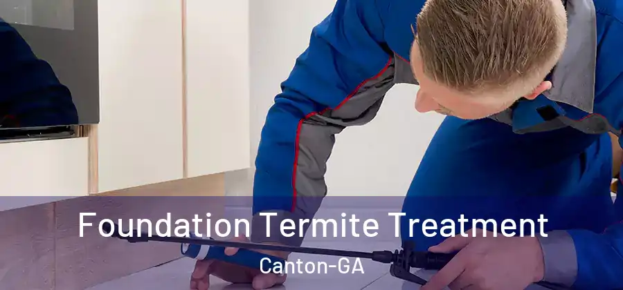 Foundation Termite Treatment Canton-GA